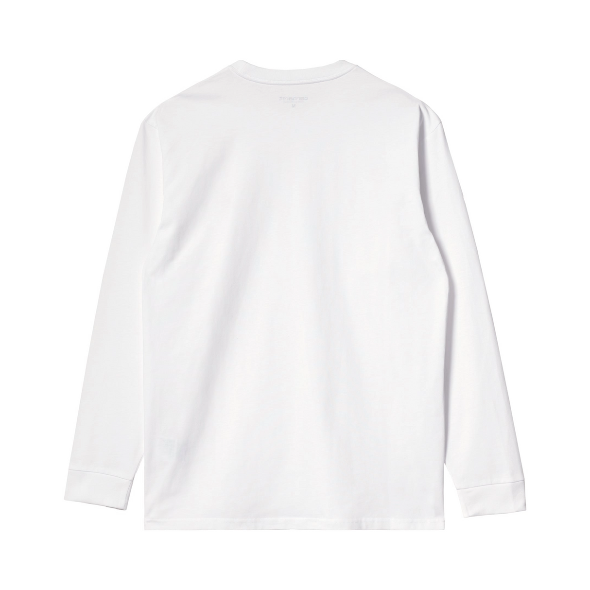 Carhartt WIP Chase Long Sleeve T-Shirt - White / Gold