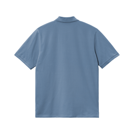 Carhartt WIP Chase Pique Polo T-Shirt - Sorrent / Gold