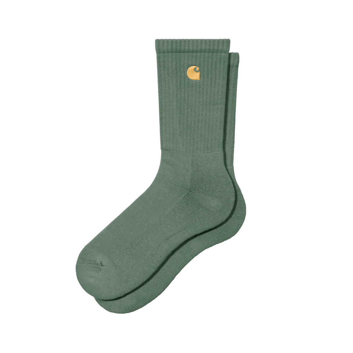 Carhartt WIP Chase Socks - Duck Green / Gold