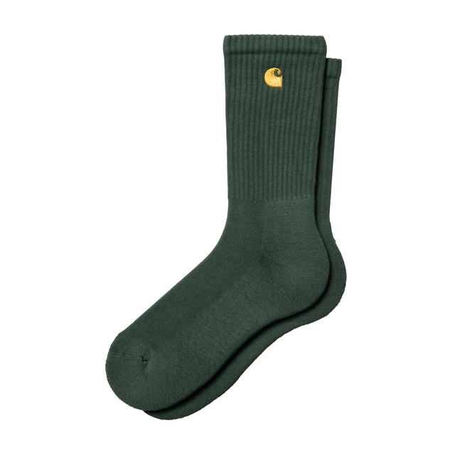 Carhartt WIP Chase Socks - Sycamore Tree / Gold