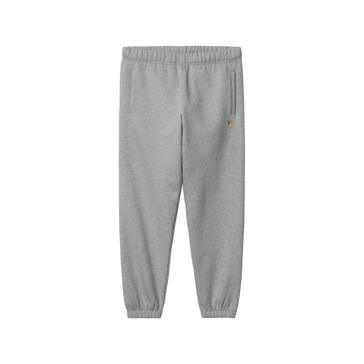 Carhartt WIP Chase Sweat Pant - Grey Heather / Gold