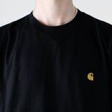 Carhartt WIP Chase T-Shirt - Black / Gold