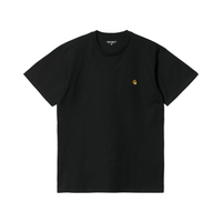 Carhartt WIP Chase T-Shirt - Black / Gold