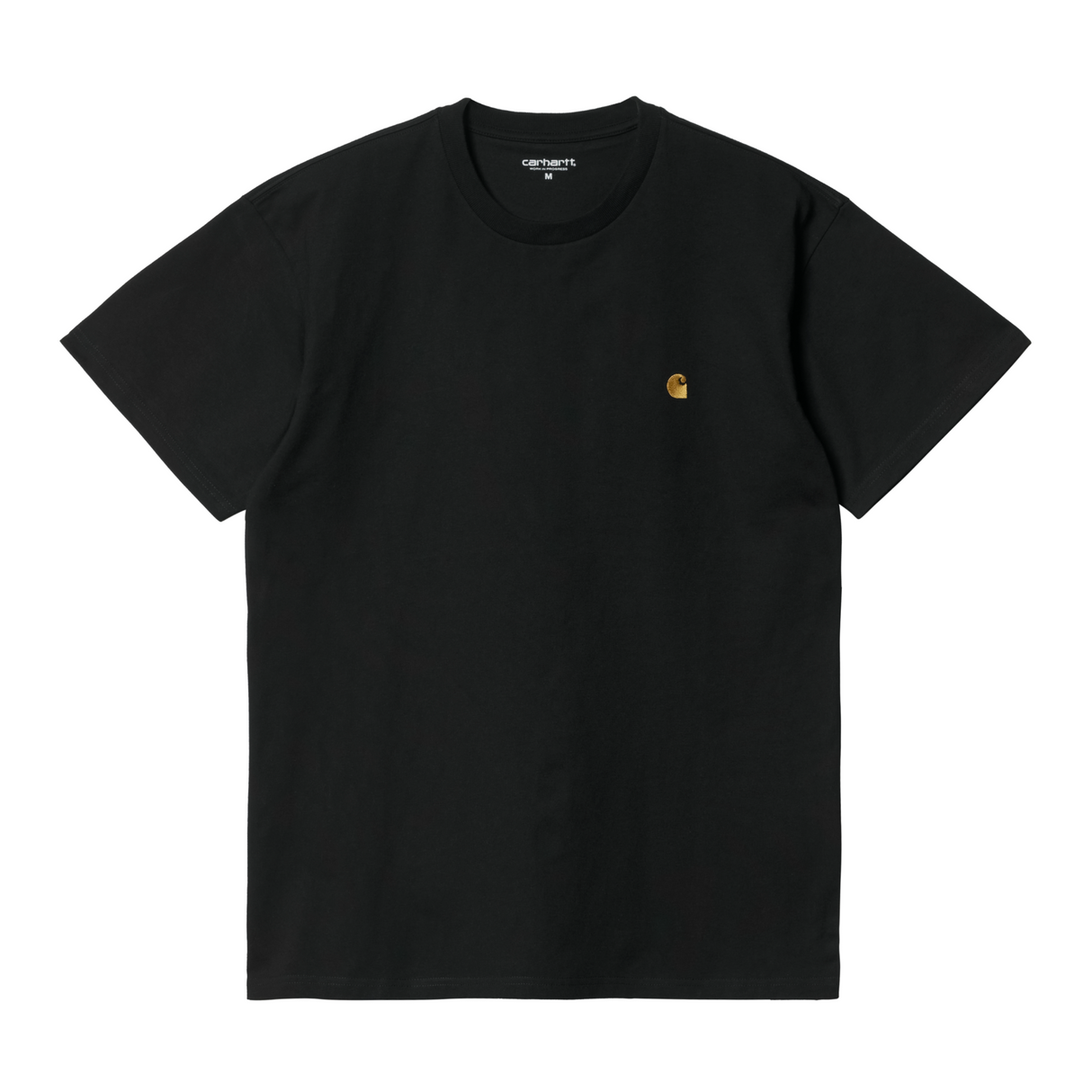 Carhartt WIP Chase T-Shirt - Black / Gold