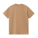 Carhartt WIP Chase T-Shirt - Dusty Hamilton Brown / Gold