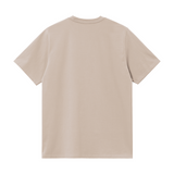 Carhartt WIP Chase T-Shirt - Fleur De Sel / Gold