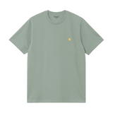 Carhartt WIP Chase T-Shirt - Frosted Green / Gold