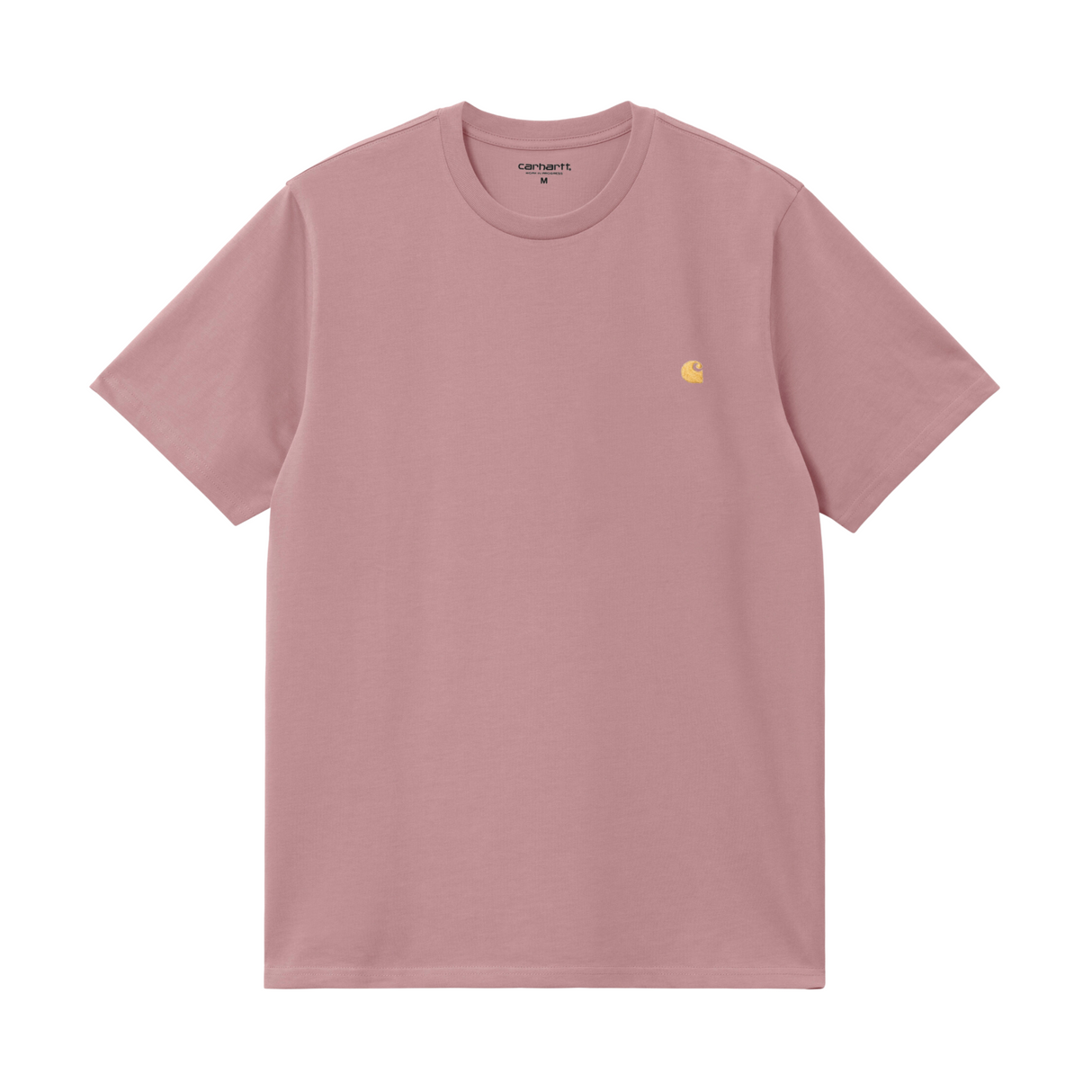 Carhartt WIP Chase T-Shirt - Glassy Pink / Gold