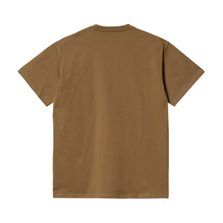Carhartt WIP Chase T-Shirt - Hamilton Brown / Gold