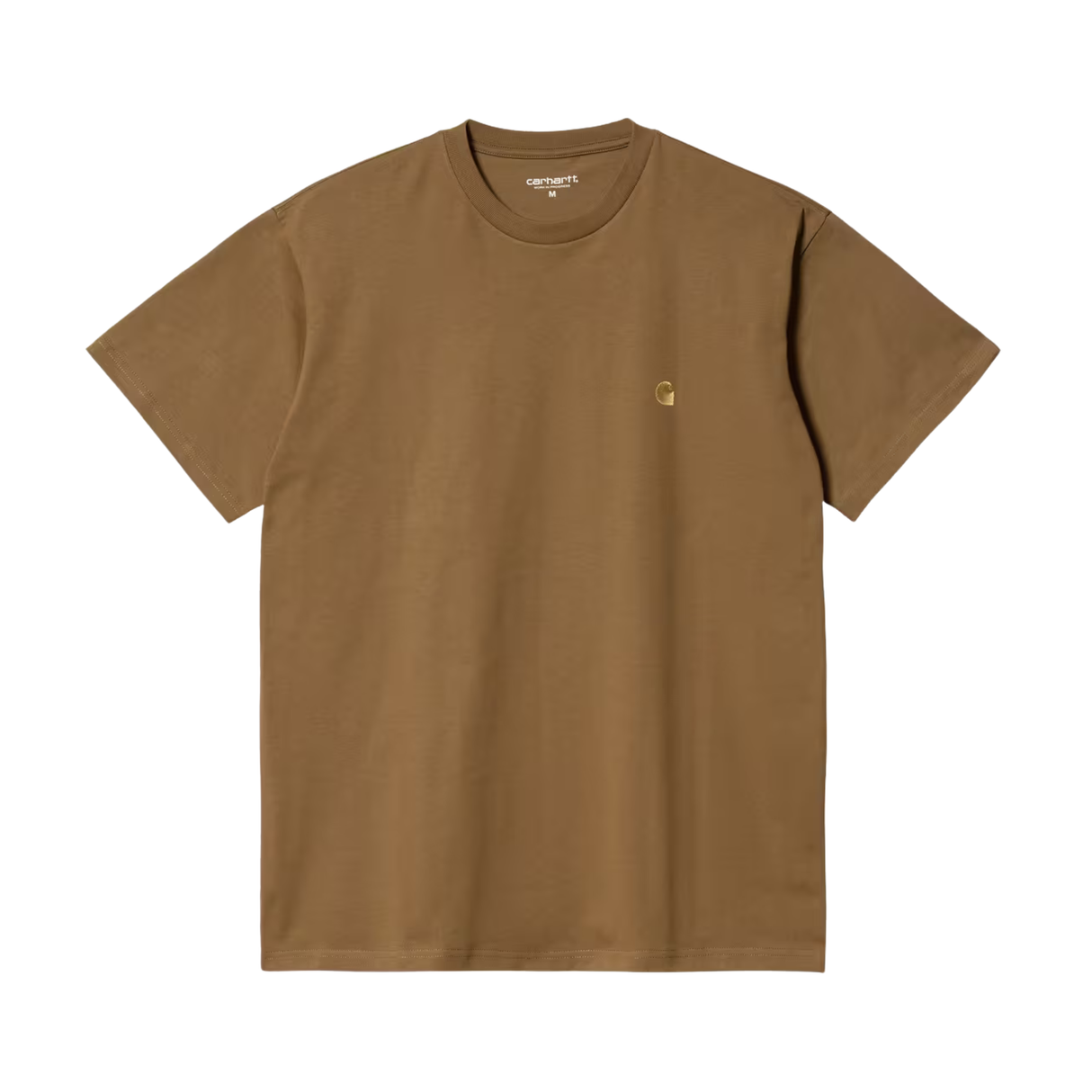 Carhartt WIP Chase T-Shirt - Hamilton Brown / Gold