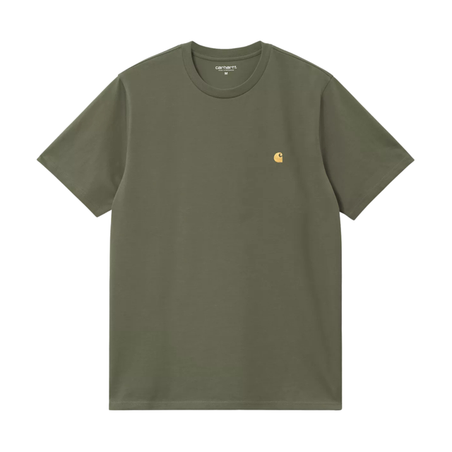 Carhartt WIP Chase T-Shirt - Leaf / Gold