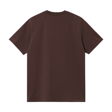 Carhartt WIP Chase T-Shirt - Palisander / Gold