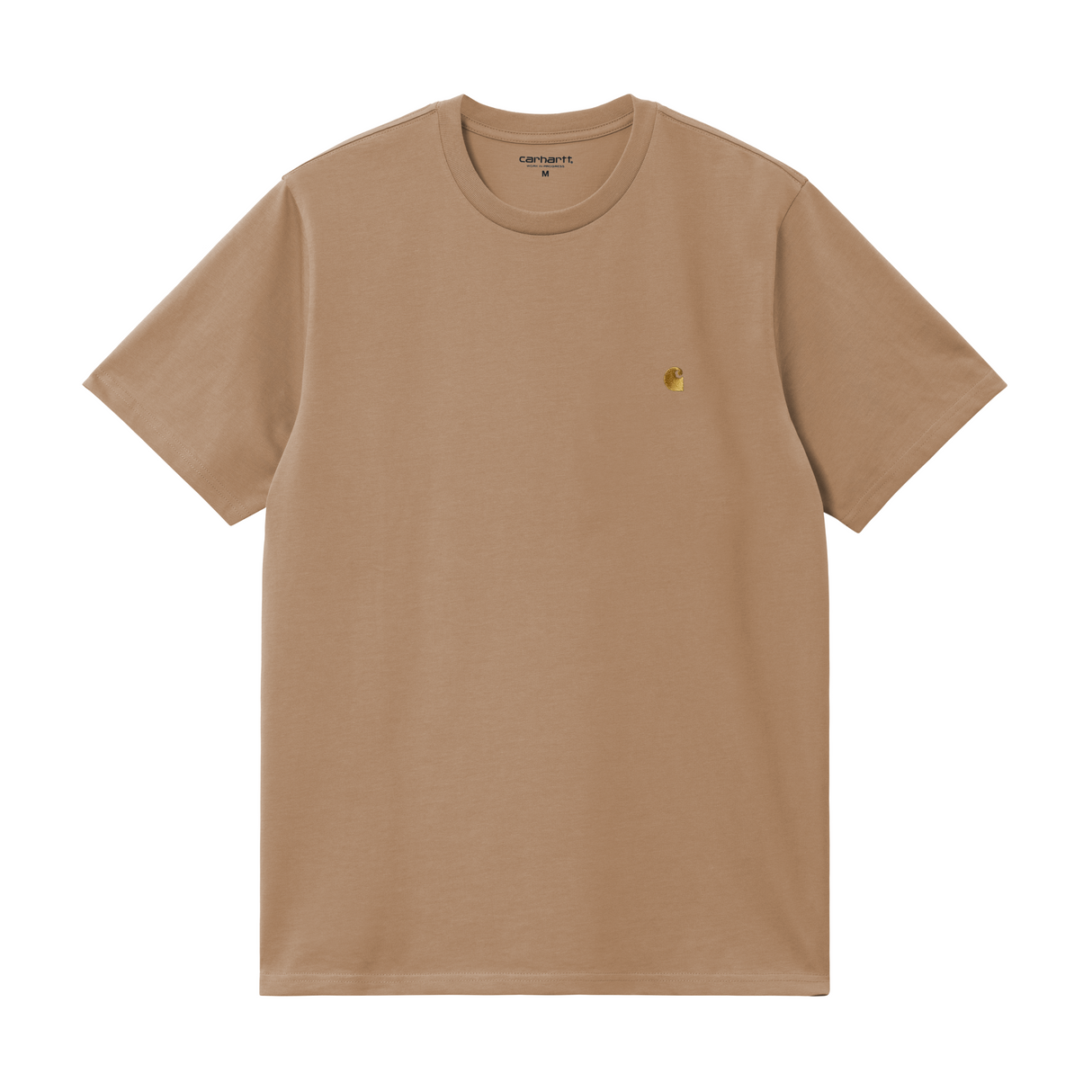 Carhartt WIP Chase T-Shirt - Peanut / Gold