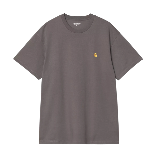 Carhartt WIP Chase T-Shirt - Porphyry / Gold