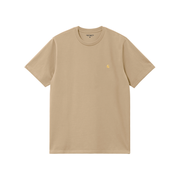 Carhartt WIP Chase T-Shirt - Sable / Gold