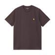 Carhartt WIP Chase T-Shirt - Shale / Gold