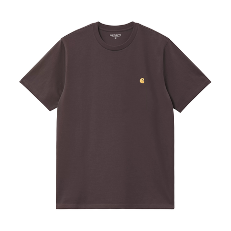 Carhartt WIP Chase T-Shirt - Shale / Gold