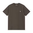 Carhartt WIP Chase T-Shirt - Shungite / Gold