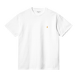 Carhartt WIP Chase T-Shirt - White / Gold