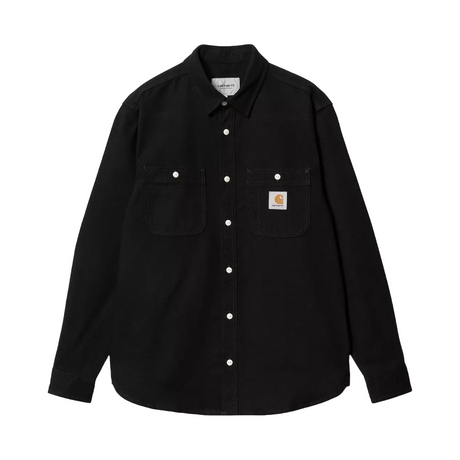 Carhartt WIP Clink Shirt - Black (rigid)