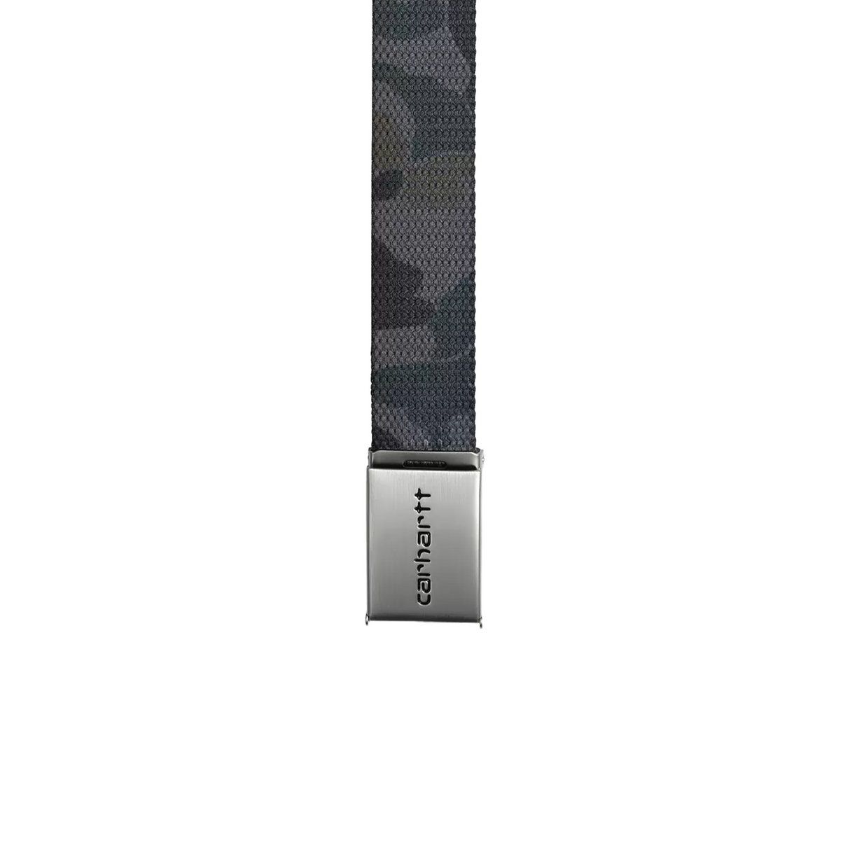 Carhartt WIP Clip Chrome Belt - Camo Duck, Grey