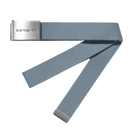 Carhartt WIP Clip Chrome Belt - Frosted Blue