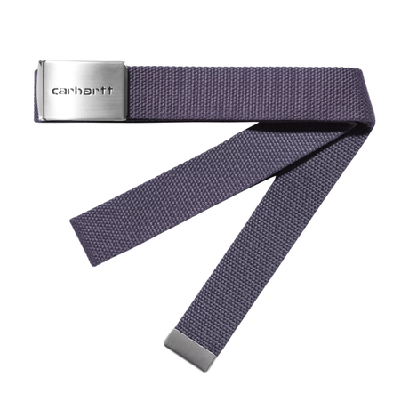 Carhartt WIP Clip Chrome Belt - Shady Purple