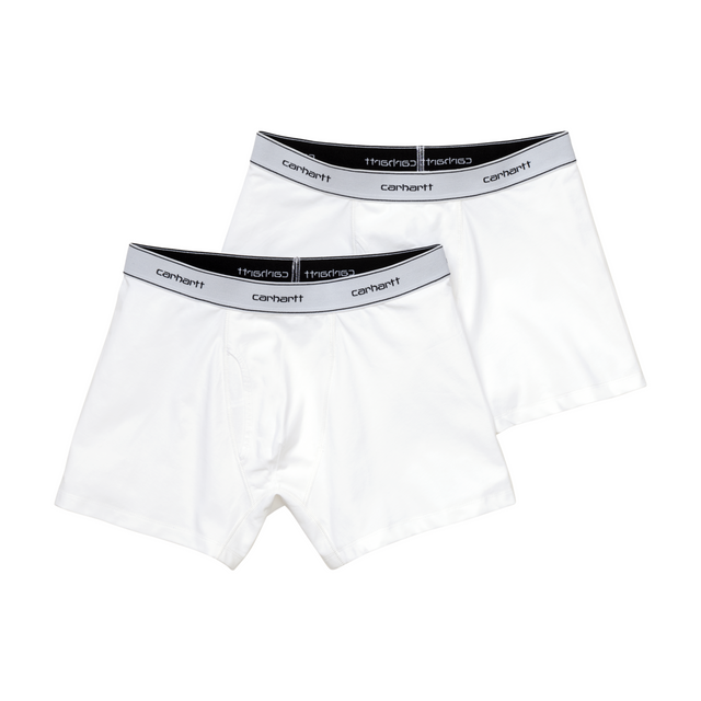 Carhartt WIP Cotton Trunks Boxers - White