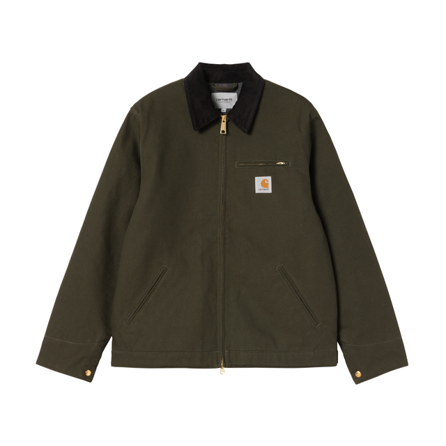 Carhartt WIP Detroit Jacket (Winter) - Olive / Black (rigid)