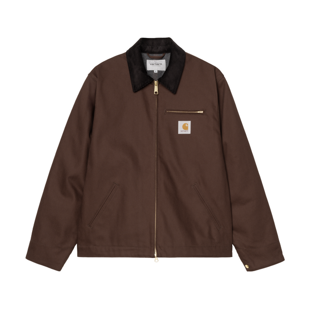 Carhartt WIP Detroit Jacket (Winter) - Tobacco / Black (rigid)