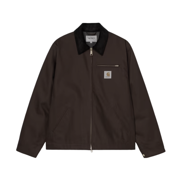 Carhartt WIP Detroit Jacket (Winter) - Tobacco / Black (rigid)