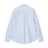 Carhartt WIP Deven Stripe Shirt - Deven Stripe, Bleach / White
