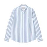 Carhartt WIP Deven Stripe Shirt - Deven Stripe, Bleach / White