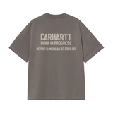 Carhartt WIP Distance T-Shirt - Graphite (stone dyed)