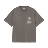 Carhartt WIP Distance T-Shirt - Graphite (stone dyed)