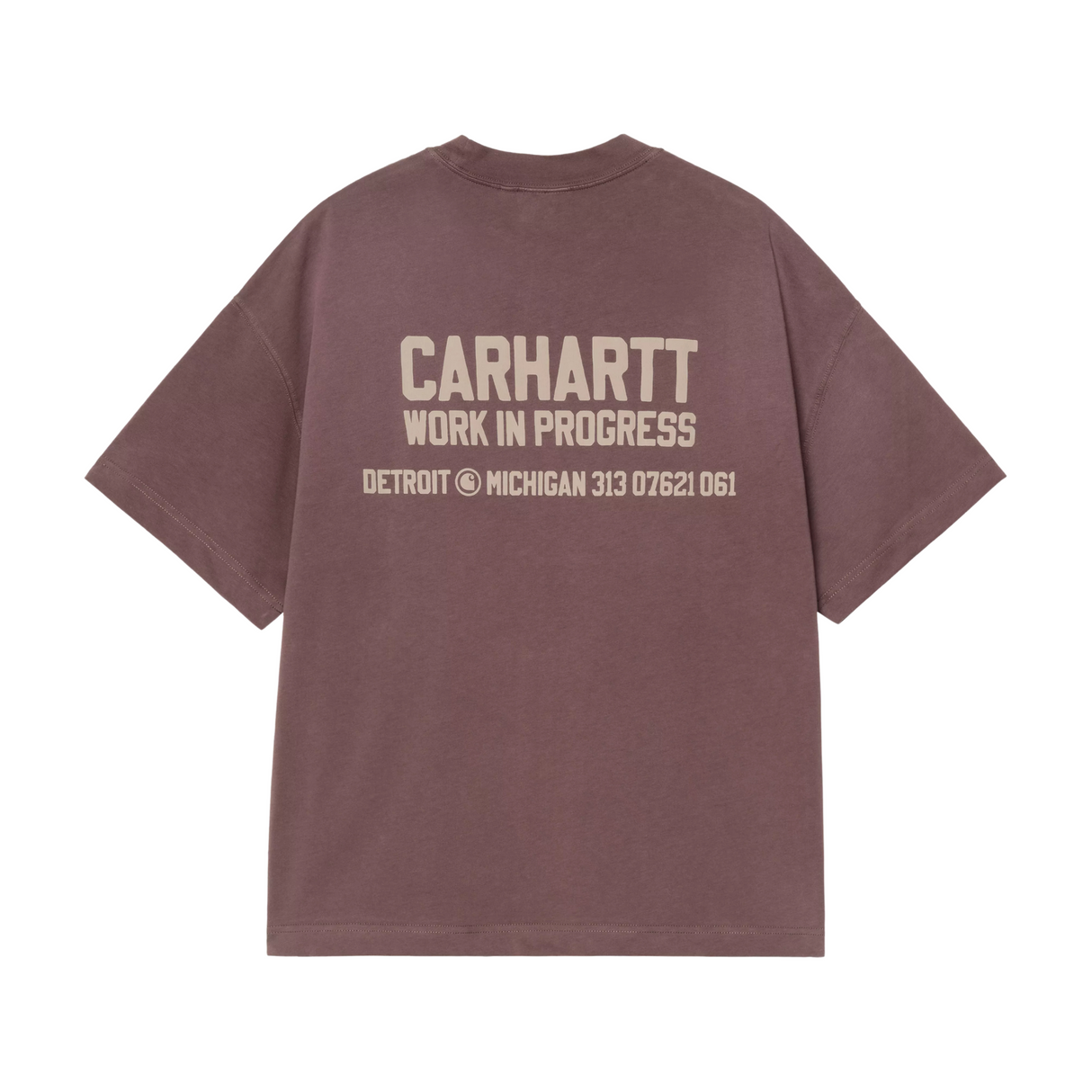 Carhartt WIP Distance T-Shirt - Palisander (stone dyed)