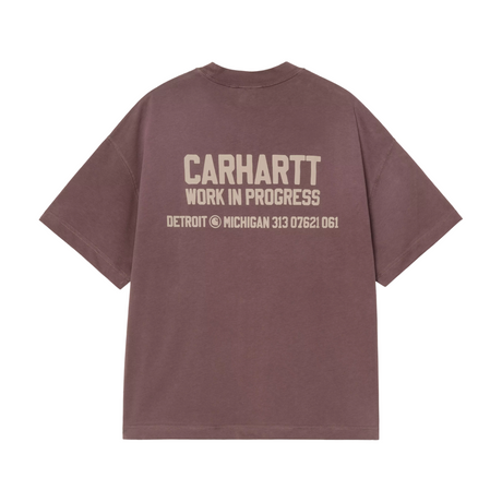 Carhartt WIP Distance T-Shirt - Palisander (stone dyed)