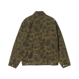 Carhartt WIP Duck Detroit Jacket - Camo Duck Green / Office Green (garment dyed)