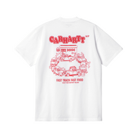 Carhartt WIP Fast Food T-Shirt - White