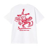 Carhartt WIP Harlequin BBQ T-Shirt - White