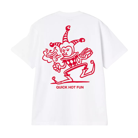 Carhartt WIP Harlequin BBQ T-Shirt - White