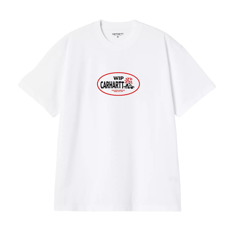 Carhartt WIP Harlequin BBQ T-Shirt - White