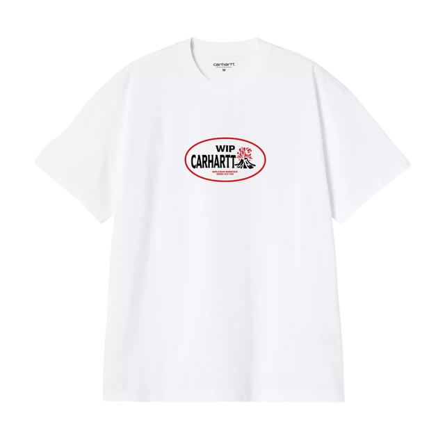 Carhartt WIP Harlequin BBQ T-Shirt - White