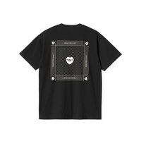 Carhartt WIP Heart Bandana T-Shirt - Black