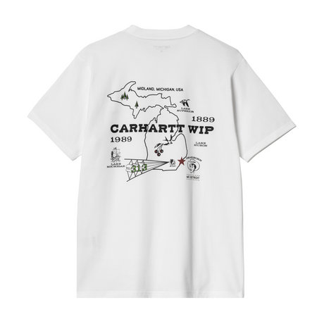 Carhartt WIP Home State T-Shirt - White