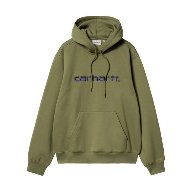 Carhartt WIP Hooded Carhartt Sweatshirt – Capulet / Aura