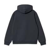 Carhartt WIP Hooded Carhartt Sweatshirt – Dark Navy / Dark Scarab