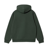 Carhartt WIP Hooded Carhartt Sweatshirt – Dark Scarab / Palisander
