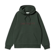 Carhartt WIP Hooded Carhartt Sweatshirt – Dark Scarab / Palisander