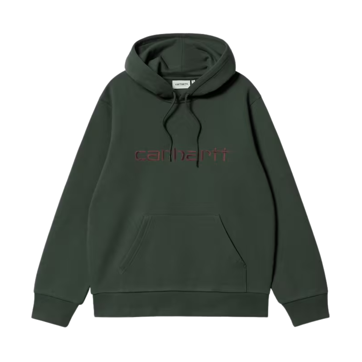 Carhartt WIP Hooded Carhartt Sweatshirt – Dark Scarab / Palisander